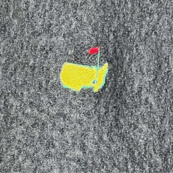 Vintage Bobby Jones Black Alpaca V-Neck Sleeveless Sweater Vest Size XL - Picture 5 of 7